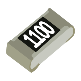 Resistor de Precisão 110Ω 1% 1/8W SMD 0603 110R