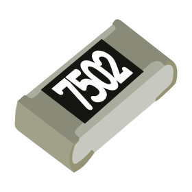 Resistor de Precisão 75kΩ 1% 1/8W SMD 0603