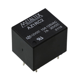 Rele Metaltex AZ1RC2 12V 10A 1 Contato Reversível