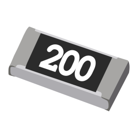Resistor 20Ω 5% 1/4W SMD 1206 20R