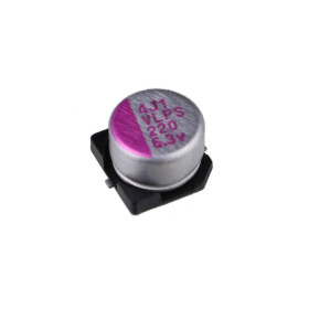 Capacitor Eletrolítico SMD 220μF 6,3v 220uF 6,3x4,2mm