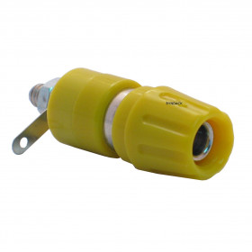 Borne para Pino Banana 4mm B19 Amarelo 20A