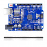 Arduino Uno R3 Compatível com ATMEGA328 CH340 com Cabo USB e Barra de Pinos