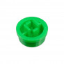 Botão Redondo Verde para Chave Tactil 12x12x7,3mm