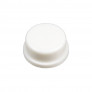 Botão Redondo Branco para Chave Tactil 12x12x7,3mm