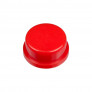 Botão Redondo Vermelho para Chave Tactil 12x12x7,3mm