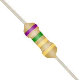 Resistor 7,5Ω 5% 1/4W CR25 7R5 7,5R