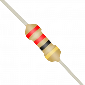 Resistor 22Ω 5% 1/4W CR25 22R