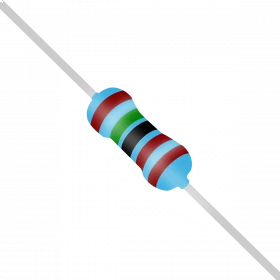 Resistor 1,5kΩ 1% 1/4W 1,5k 1k5