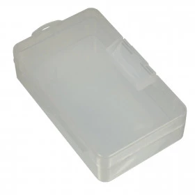 Caixa Organizadora Plástica Transparente 1 Divisória 145*88*40mm