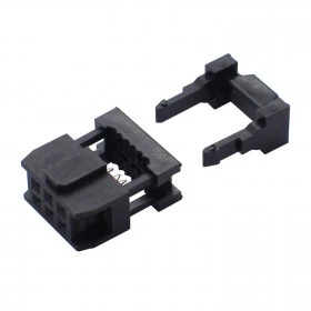 Conector Latch IDC para Cabo Flat 6 Vias