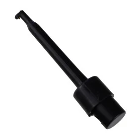 Pinça Retrátil para Testes tipo Ponta de Provas 57mm Preta