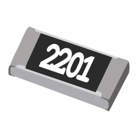 Resistor de Precisão 2,2kΩ 1% 1/4W SMD 1206 2k2