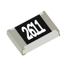 Resistor de Precisão 2,61kΩ 1% 1/8W SMD 0805 2k61