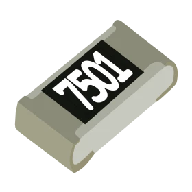 Resistor de Precisão 7,5kΩ 1% 1/8W SMD 0603 7k5
