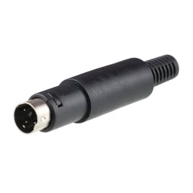 Conector Plug Mini Din 3 Vias Macho