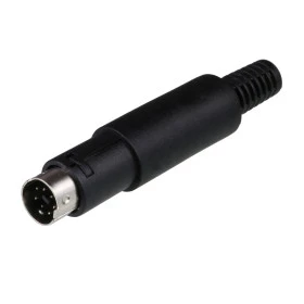 Conector Plug Mini Din 7 Vias Macho