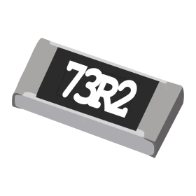 Resistor de Precisão 73,2Ω 1% 3/4W SMD 2010 73R2 73,2R