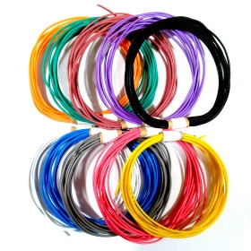 Kit 30 Metros Cabinho 0,50mm² Cabo Flexível Colorido Para Eletrônica 10 Cores