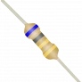 Resistor 6,8Ω 5% 1/4W CR25 6R8 6,8R