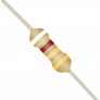 Resistor 9,1Ω 5% 1/4W CR25 9R1 9,1R