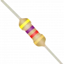 Resistor 4,7kΩ 5% 1/4W CR25 4,7k 4k7