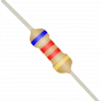 Resistor 6,2kΩ 5% 1/4W CR25 6,2k 6k2