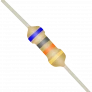 Resistor 68kΩ 5% 1/4W CR25 68k