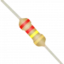 Resistor 220kΩ 5% 1/4W CR25 220k