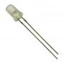 Led Verde 5mm Difuso Leitoso 2000mCD 515-520nm