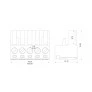 Conector Borne Fêmea Verde 3 Vias KF2EDGK-5.08 Passo 5,08mm