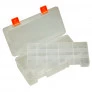 Caixa Organizadora Plástica Transparente 26 Divisórias Dupla 220*100*55mm