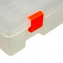 Caixa Organizadora Plástica Transparente 26 Divisórias Dupla 220*100*55mm