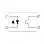 EL354N Optoacoplador com Fototransistor e Entrada AC