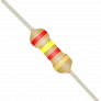 Resistor 2,4kΩ 5% 1/4W CR25 2k4