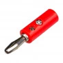 Pino Banana Pétala Vermelho 4mm Parafusável