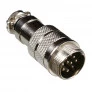 Conector de Aviação Circular Mike GX16 10 Vias Macho para Cabo